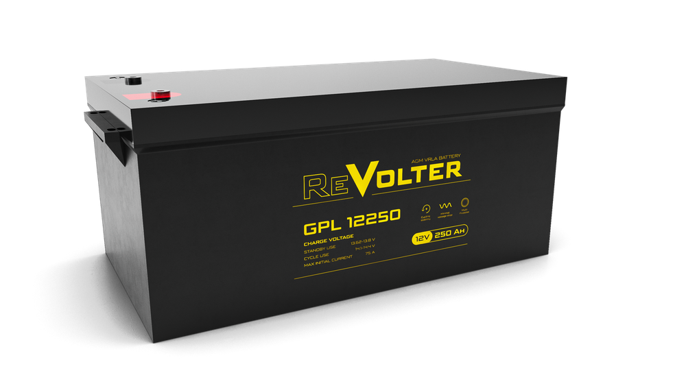Аккумуляторные батареи ReVolter GPL 12250 Аккумуляторные батареи ReVolter GPL 12250