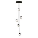 Подвесной светильник MD24001033-5A black/clear