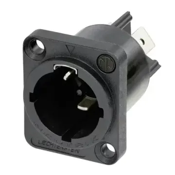 Neutrik NAC3MPX-TOP панельный разъем PowerCon TRUE1, гнездо, 16A/250В влагозащищенный, IP65 и UL50E