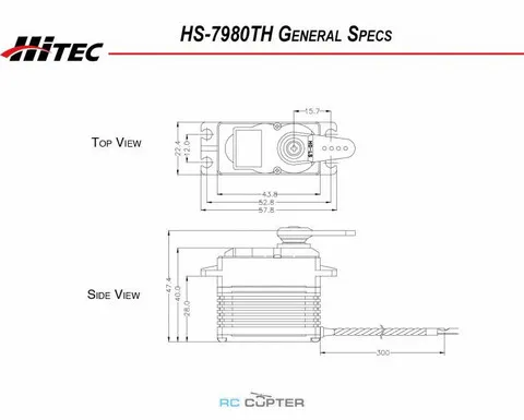 Сервопривод Hitec HS7980-TH