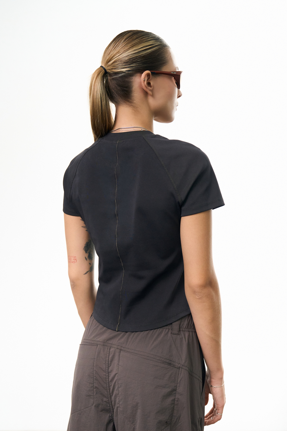 Футболка Blue Monte Henry's Short-Sleeved T-Shirt "Rocky Grey" Women's