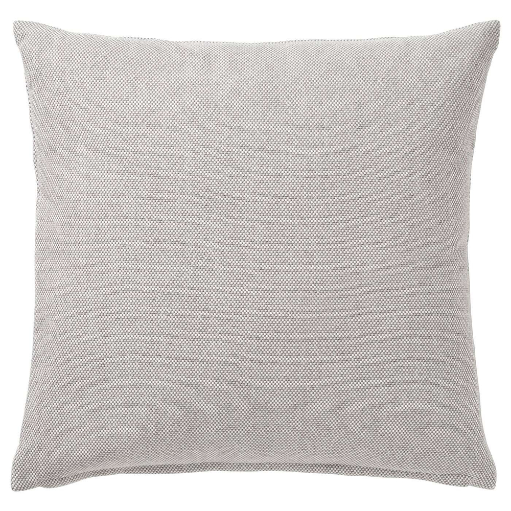IKEA SANDTRAV  (ИКЕА САНДТРАВ)  -  Подушка, серый/белый, 45x45 см