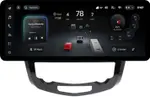 Магнитола для Nissan Qashqai J11 / X-Trail T32 / 2013-2022 (климат, рамка большая, без штатного 360) - Teyes CC4PRO монитор 12.3" 2K QLED + рамка 10, Android 13, Быстрейшая, Snapdragon 778G, ИИ, CarPlay, DSP, 4G SIM-слот