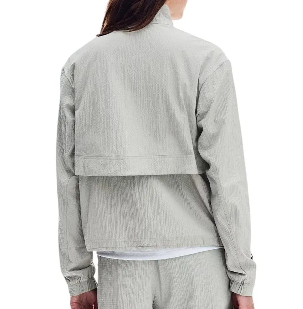 Женская теннисная куртка On Courtside 1/2 Zip Eaze - brume