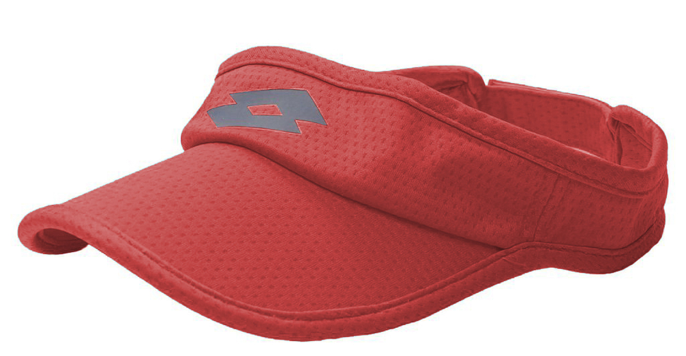 Козырек теннисный Lotto Tennis Visor - красный