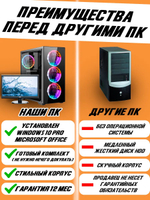 Системный блок с монитором i5 16GB-озу 240GB-ssd