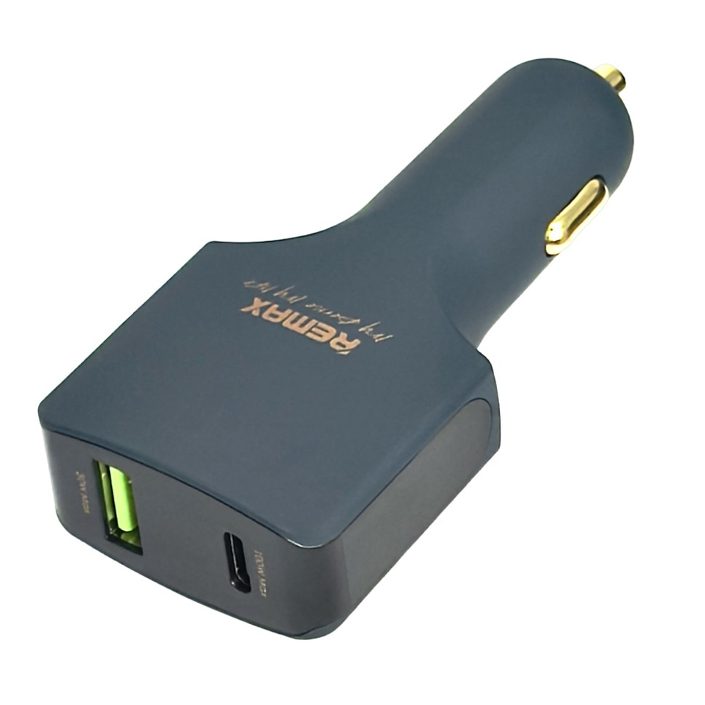 Автомобильное заряд. устр. Remax RCC326 1USB/1C 3A 100W черное
