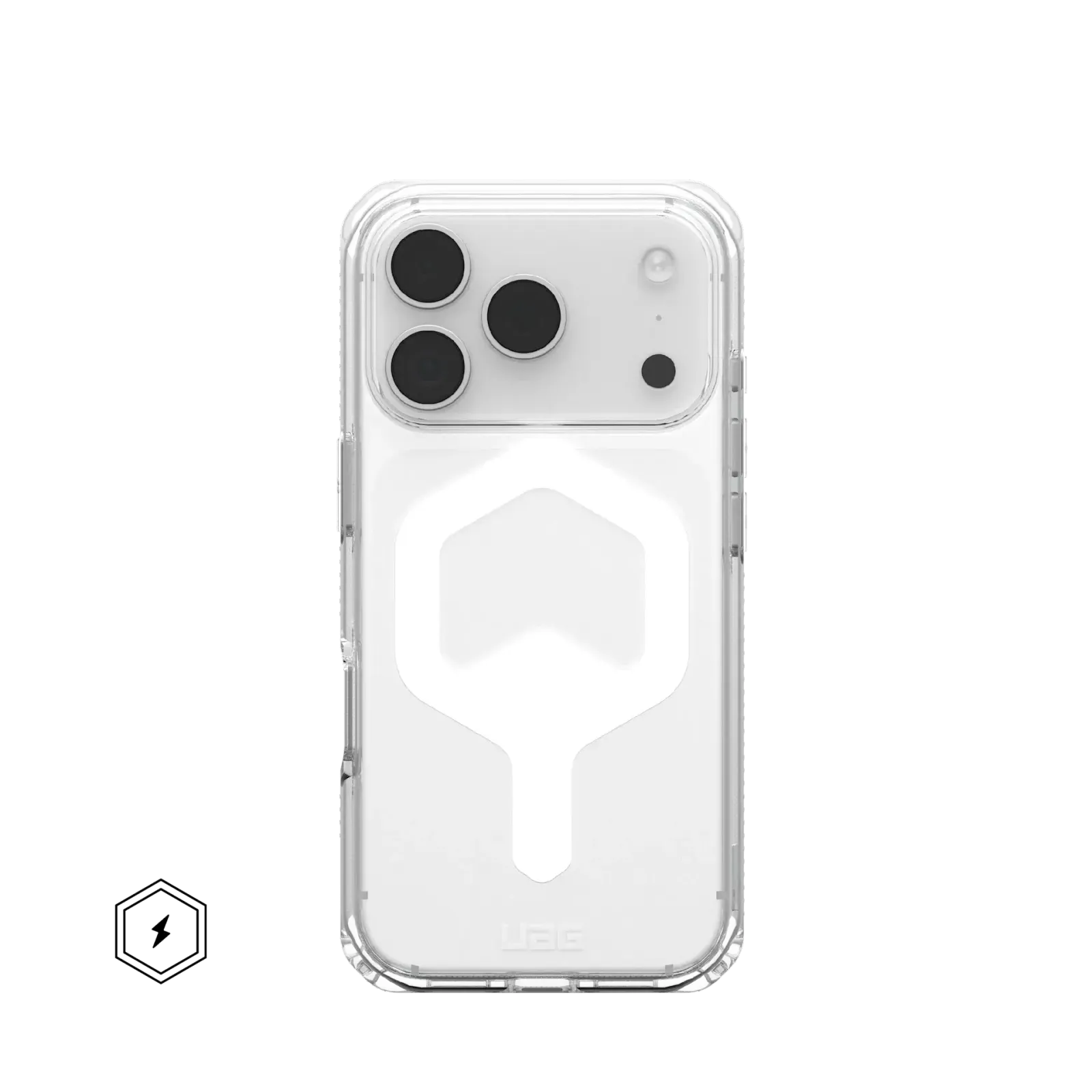 UAG Plyo with MagSafe Series Case for Apple iPhone 17 Pro Ice/White (Прозрачный)