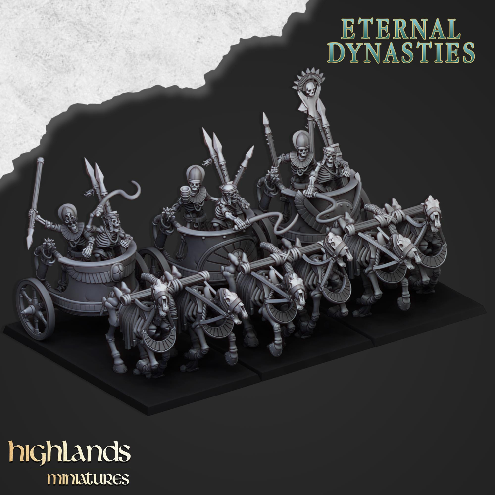 Tomb Kings Royal Chariot Set