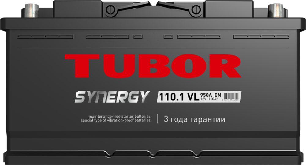 TUBOR Synergy 6СТ-110 аккумулятор TUBOR Synergy 6СТ-110 аккумулятор