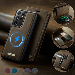Чехол-кошелек CaseMe 2 in 1 MagSafe Samsung Galaxy S21 Ultra