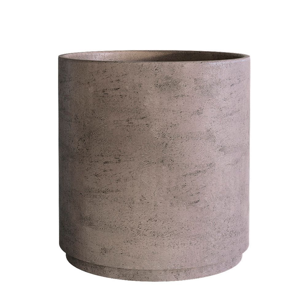 Кашпо CYLINDER XL SMOKEY GREY D70 H80