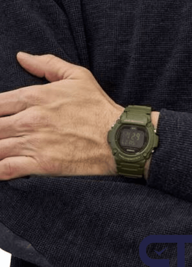 Casio W-219HC-3B — унисекс наручные часы