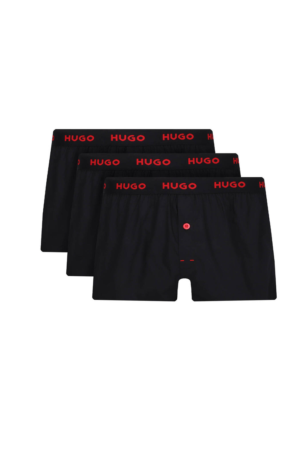 Трусики-боксеры 3шт. Hugo Bodywear - черный(50510216)