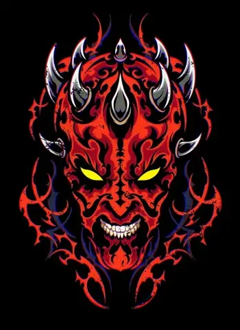 Открытка «Darth Maul»