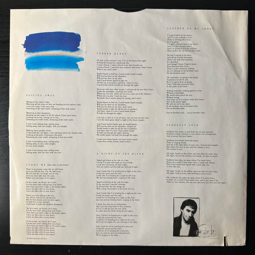 Chris De Burgh ‎– Flying Colours (США 1988г.)
