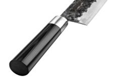 Нож кухонный Накири 16.8см, гвоздичное масло и салфетка Samura Blacksmith SBL-0043C/K
