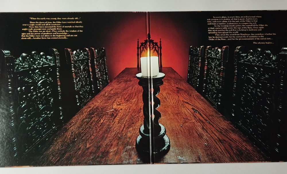 Винтажная виниловая пластинка LP Kiss (Music From) The Elder (Japan 1981) (No Obi) A World Without Heroes