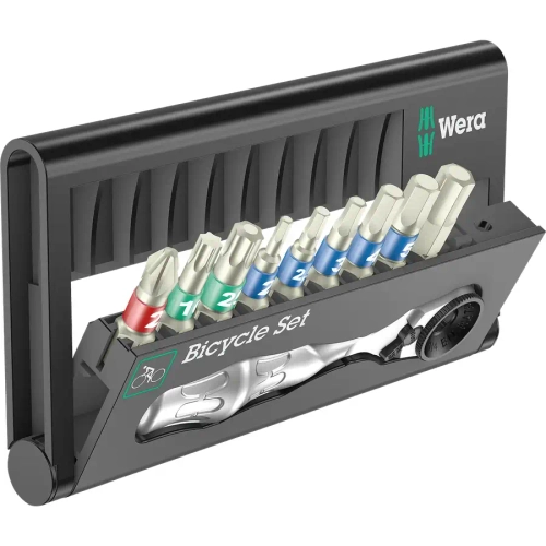 Набор бит с трещоткой Zyklop Mini, 10 предметов WERA 05004177001