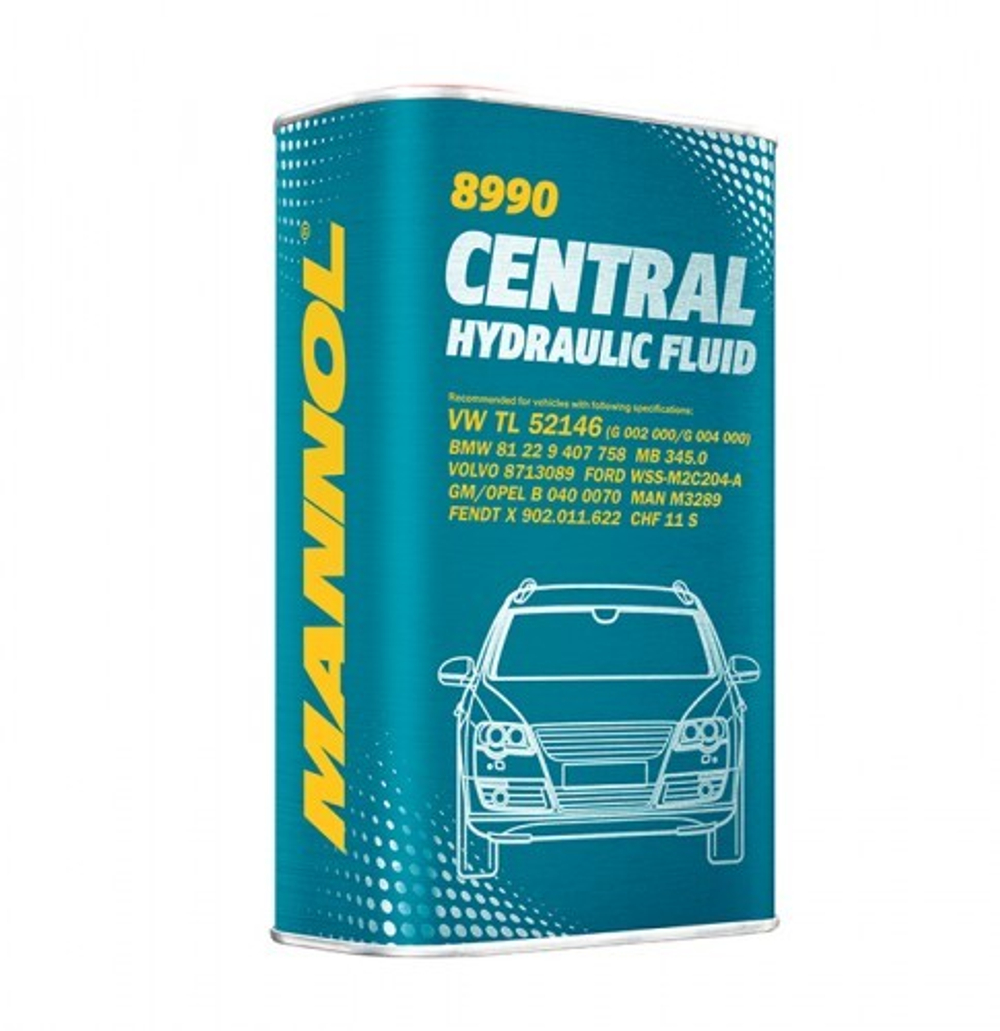 MANNOL Central Hydraulic Fluid 8990 Жидкость ГУР 1л
