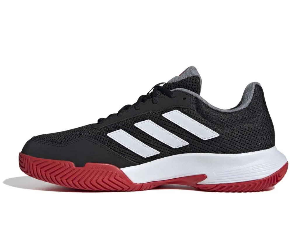 Теннисные кроссовки Adidas Game Spec 2 - core black/cloud white/better scarlet