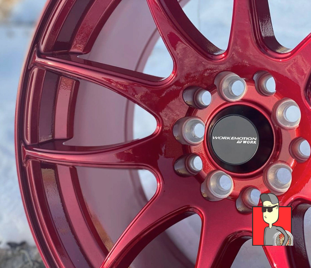 Комплект дисков Work Emotion Kiwami 17x8 et38 5x100/5x114.3