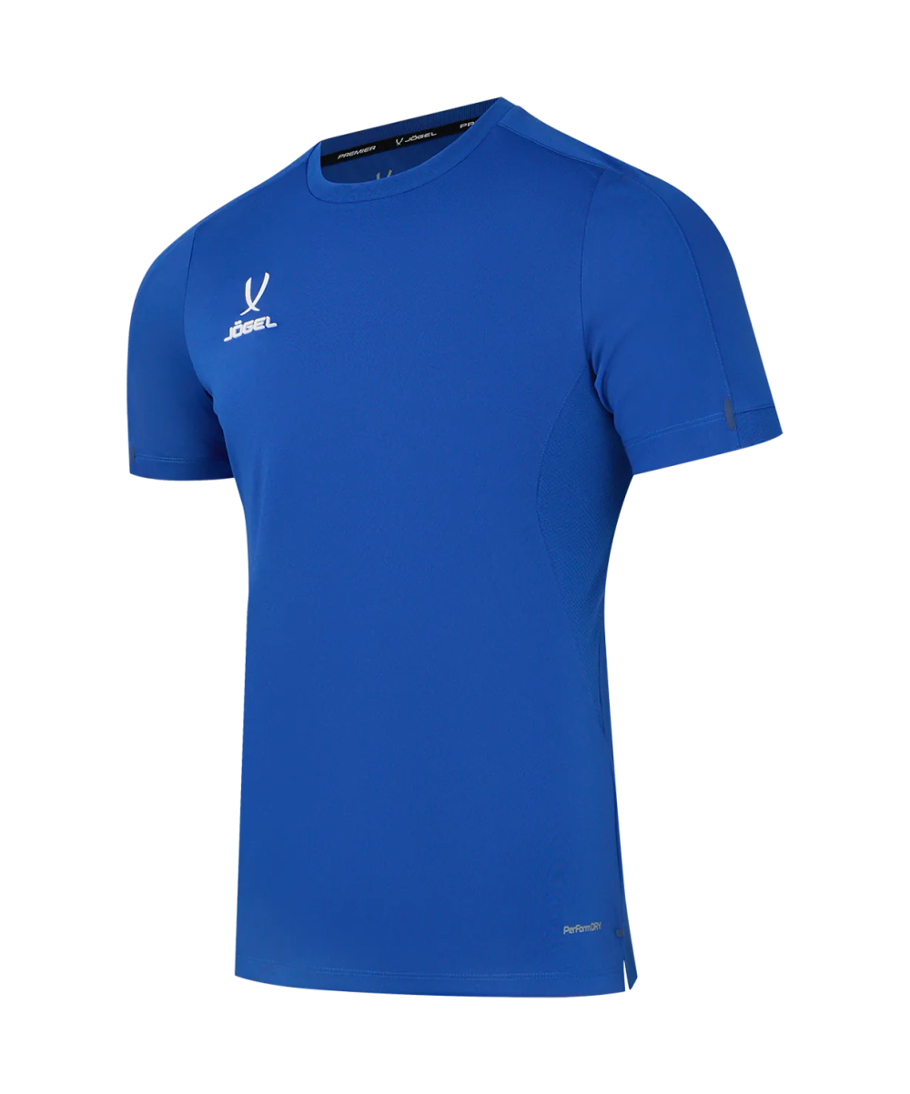 Футболка тренировочная JÖGEL PREMIER PerFormDRY Training Poly Tee, синий