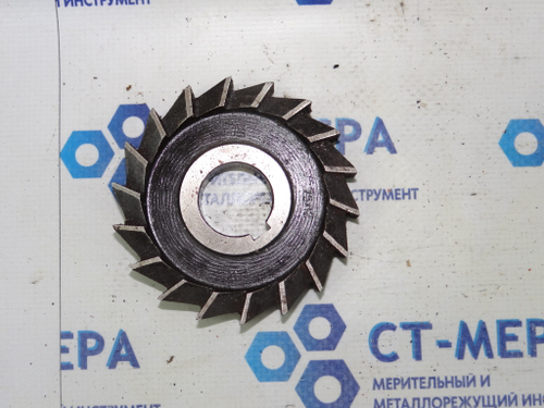 Фреза 3-хсторонняя 75х12х22 Р18 z=18 прямозубая