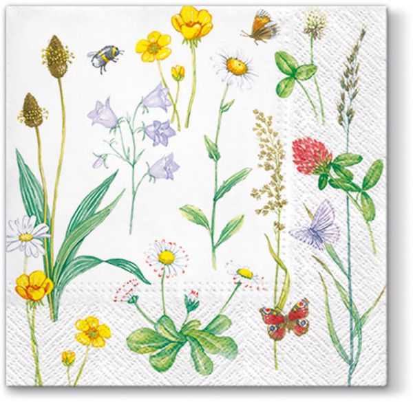 Салфетки 3-слойные для декупажа Sagen Vintage Design Lunch PAW Decor Collection Только весна