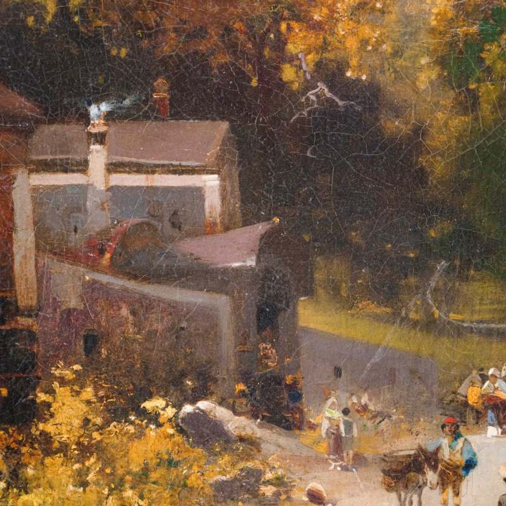 «Неаполитанский пейзаж / Neapolitanische Landschaft»