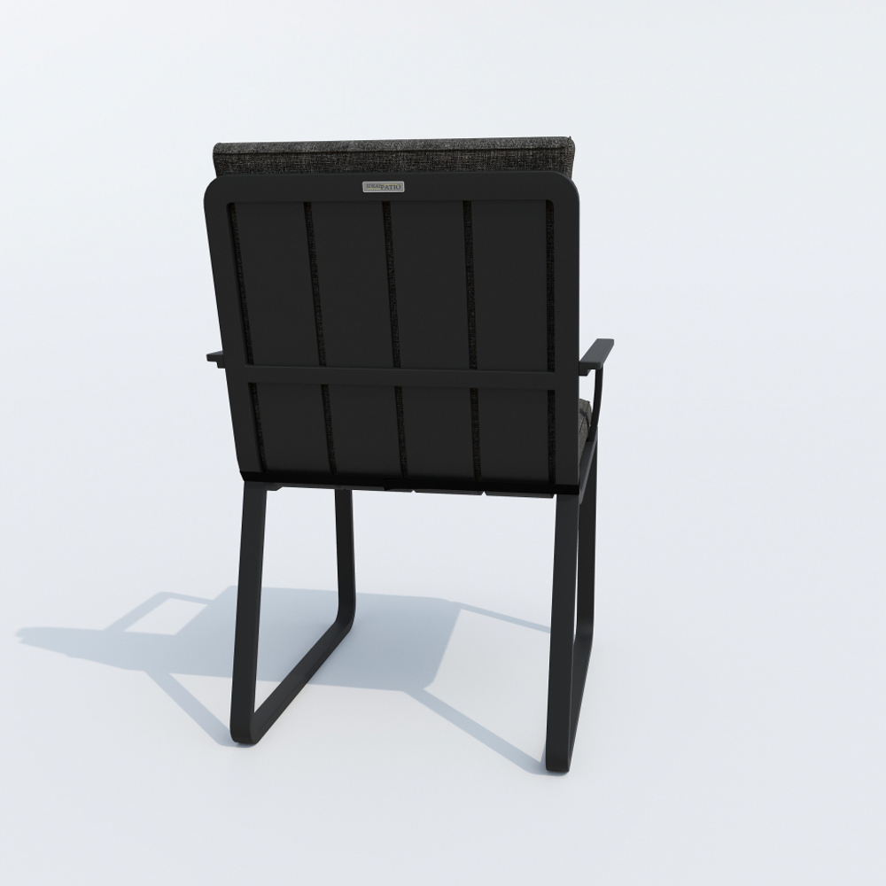 Стул Ideal Patio АЛЬБА маренго - каркас карбон