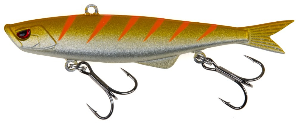 Воблер вертикальный Lucky John Fishtail VIB S 105, цвет 024