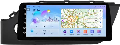 Магнитола для KIA Rio 4, Rio X 2020-2022, Solaris KRS/KRX 2024+ - FarCar S500-TS18 монитор 12.3" 2K QLED на Android 14, Быстрая, CarPlay, 4G SIM-слот
