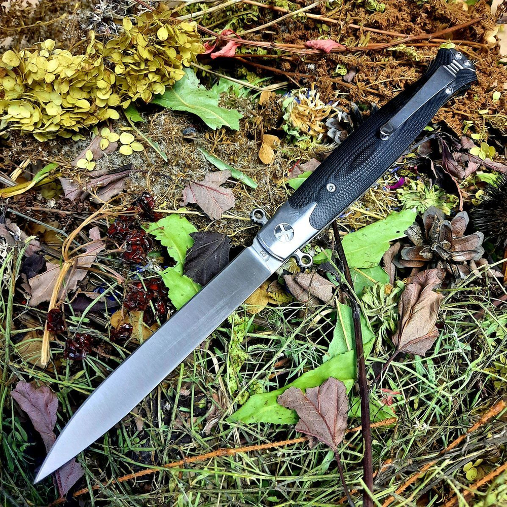 Большой складной нож Командор-01, D2, G10