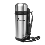 Термос (HS.TM-010) 1000ML (пласт.чашка, скл.ручка, ремень)