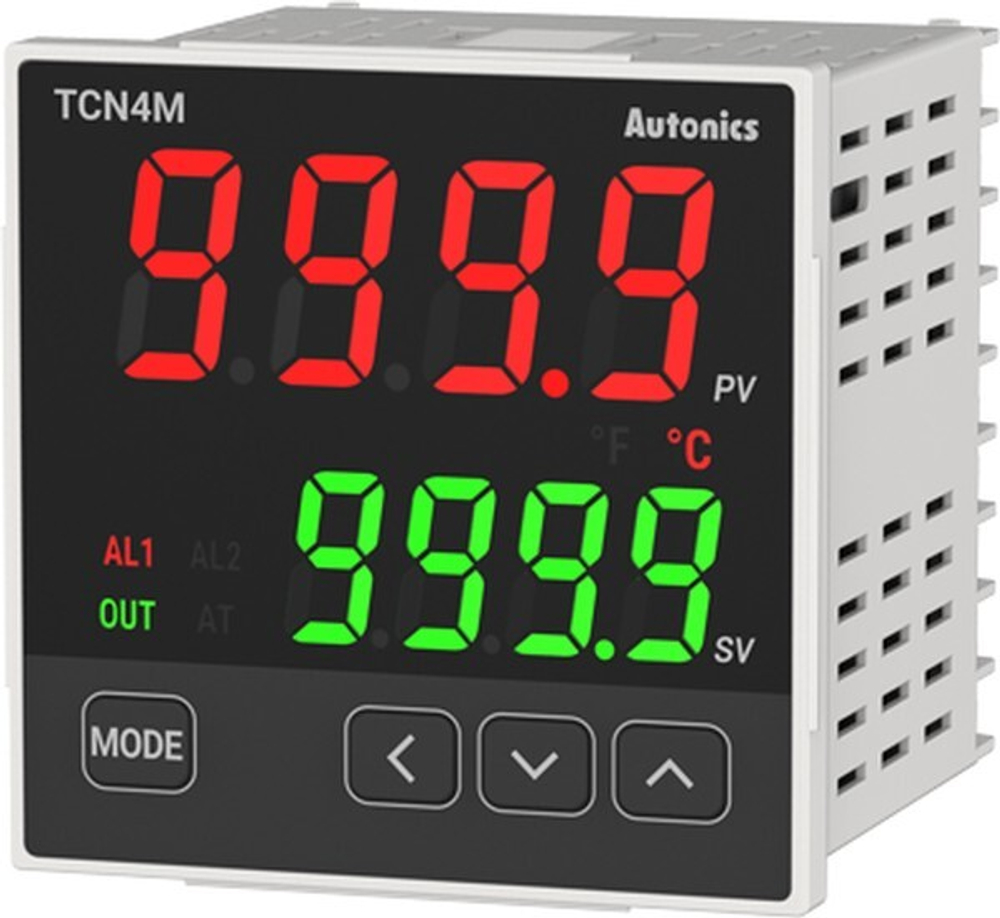 TCN4M-24R температурный контроллер с ПИД-регулятором, 72x72мм, 100-240 VAC