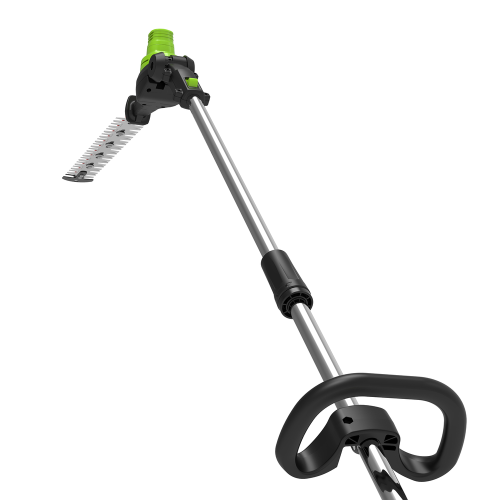 Кусторез штанговый аккумуляторный Greenworks GD60PHT61 Арт. 2301107, 60 В, 51 см, бесщеточный, без АКБ и ЗУ