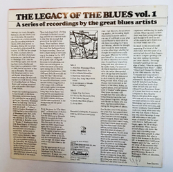 Винтажная виниловая пластинка LP Bukka White The Legacy Of The Blues Vol.1 (Польша 1976)