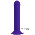 Фиолетовый вибратор с режимом боковой пульсации 19см Pretty Love Murray-Youth BI-014952L