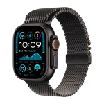 Умные часы Apple Watch Ultra 2 (2024) GPS + Cellular, 49mm, Black Titanium Case with Black Titanium Milanese Loop L, (Черный титан)