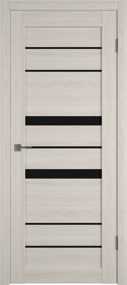 Дверь Atum Pro 30 / Scansom Oak / Black Gloss / Владимирские двери