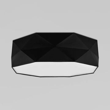 Потолочный светильник с тканевым абажуром 4*Е27 1567 чёрный Kantoor TK Lighting