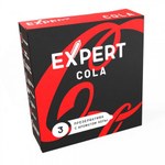 Презервативы EXPERT Cola, аромат Колы, 3 шт