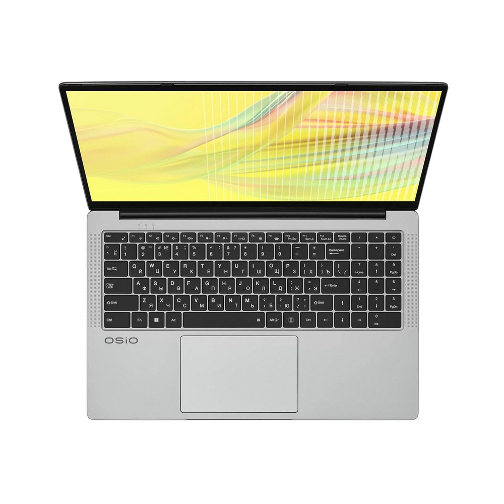 Ноутбук OSIO FocusLine F160i-015 Intel Core i5-1235U/16Gb (2*8 D4)/SSD1Tb/UMA/16.1"/IPS/FHD/1920x1080/60Hz/Linux (Uncom OS)/Gray/1.77kg
