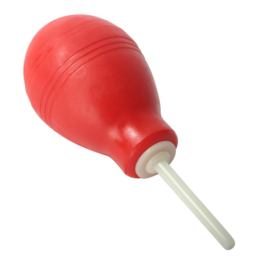 Анальный душ Enema Bulb Red (Цвет: красный)