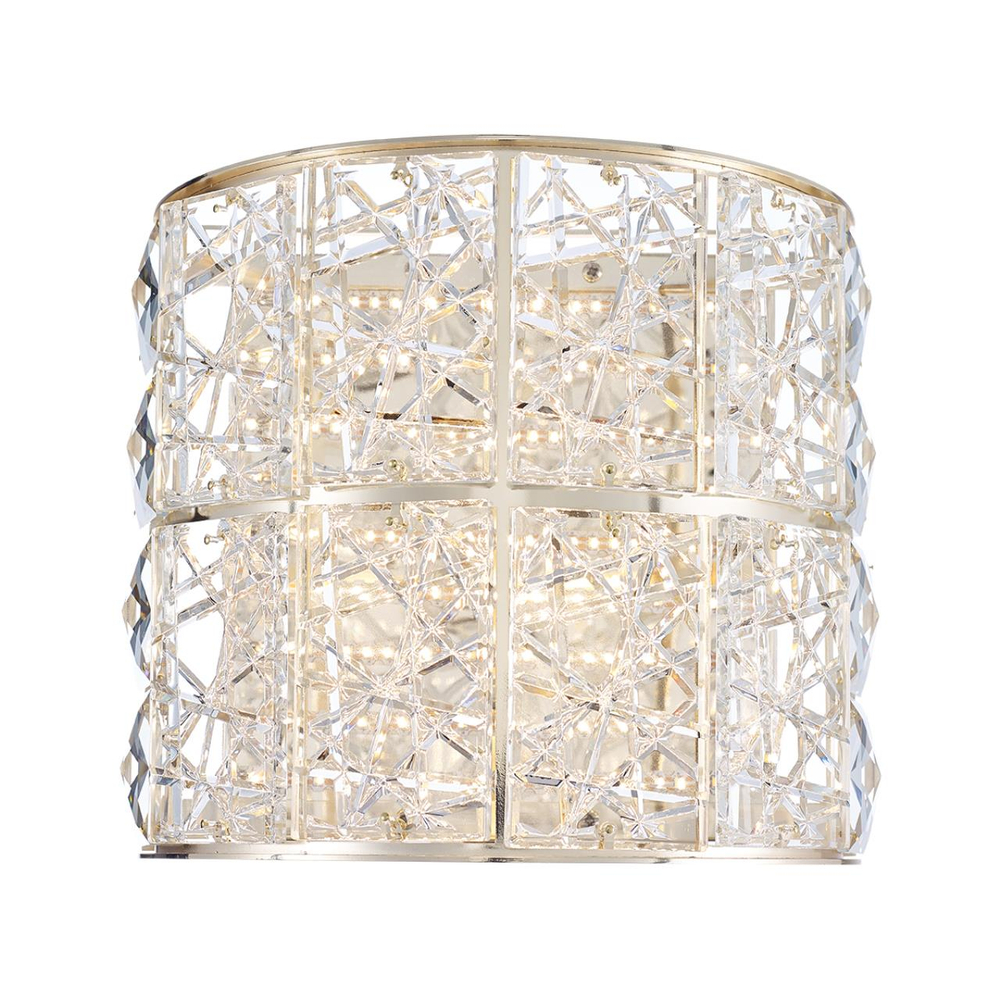 5071/32WL HALL ODL24 595 золото/прозрачный/металл/хрусталь/стекло Бра LED 15W 3700K VERSION