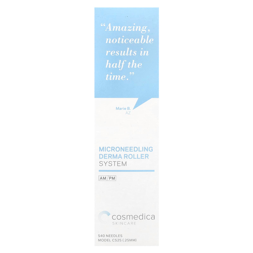Cosmedica Skincare, система с дермароллером для микроигольчатой терапии, 1 шт.