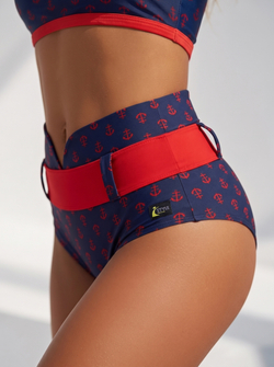 Bondiana Shorts, Marine Printed