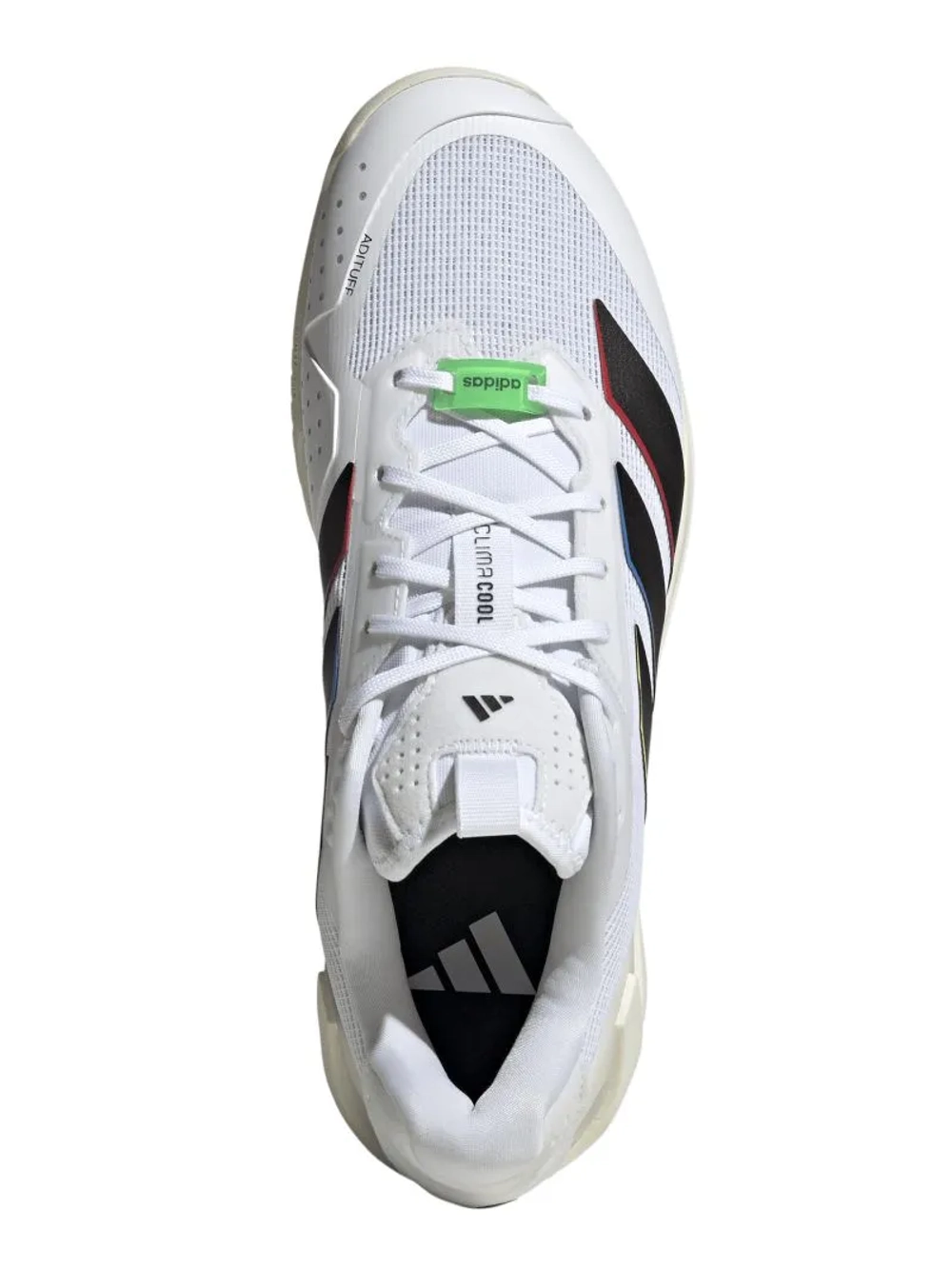 Мужские кроссовки теннисные Adidas Adizero Ubersonic 5 M - cloud white/core black/cream white