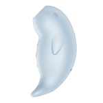Нежно-голубой вакуумный стимулятор клитора 11см Satisfyer Seal You Soon 4065847